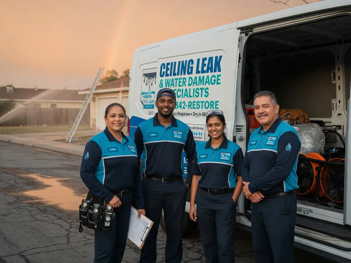 Ceiling Leak Cleanup company in Martelle, IA