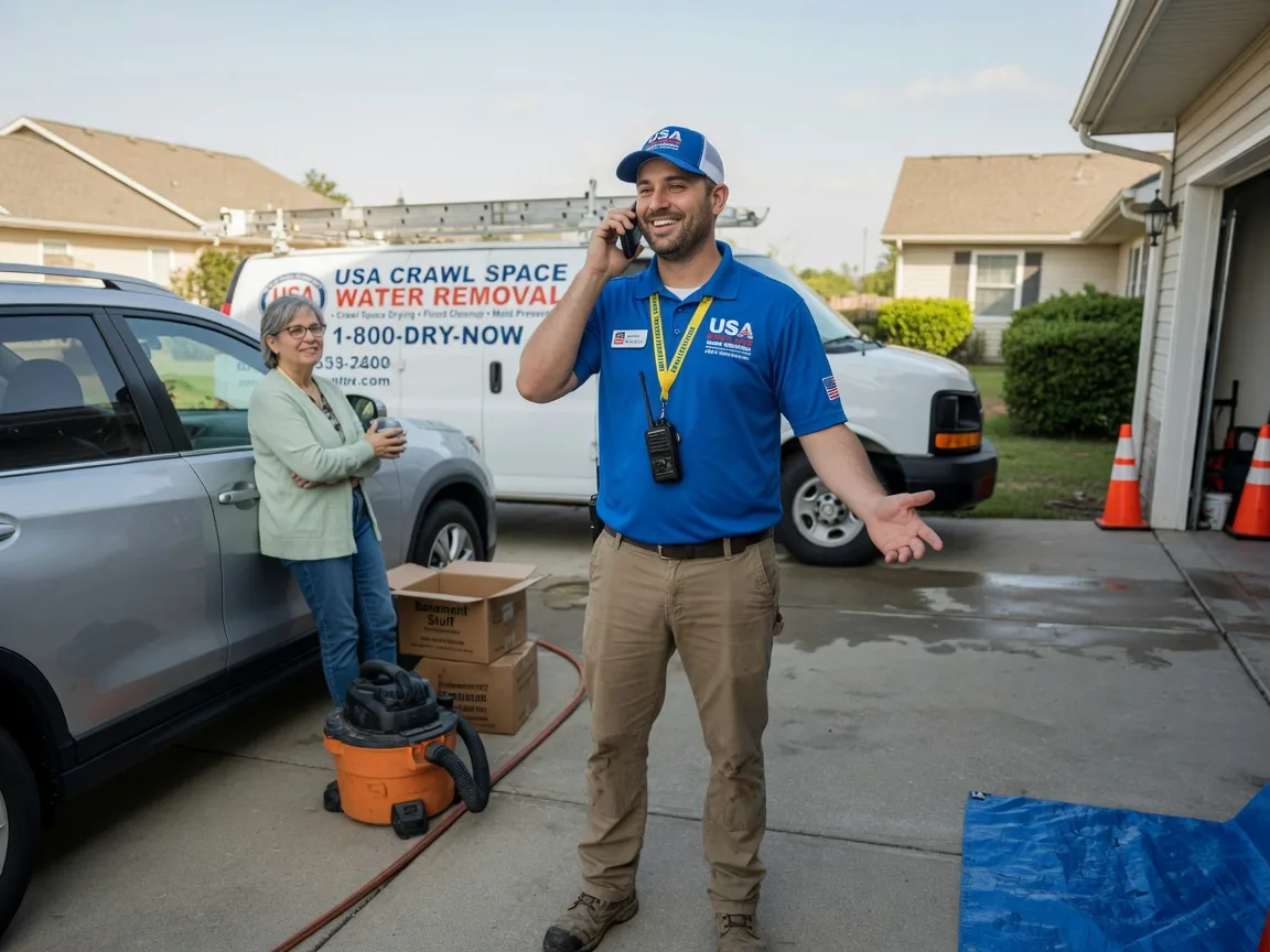 Crawl Space Water Removal Martelle, IA FAQs